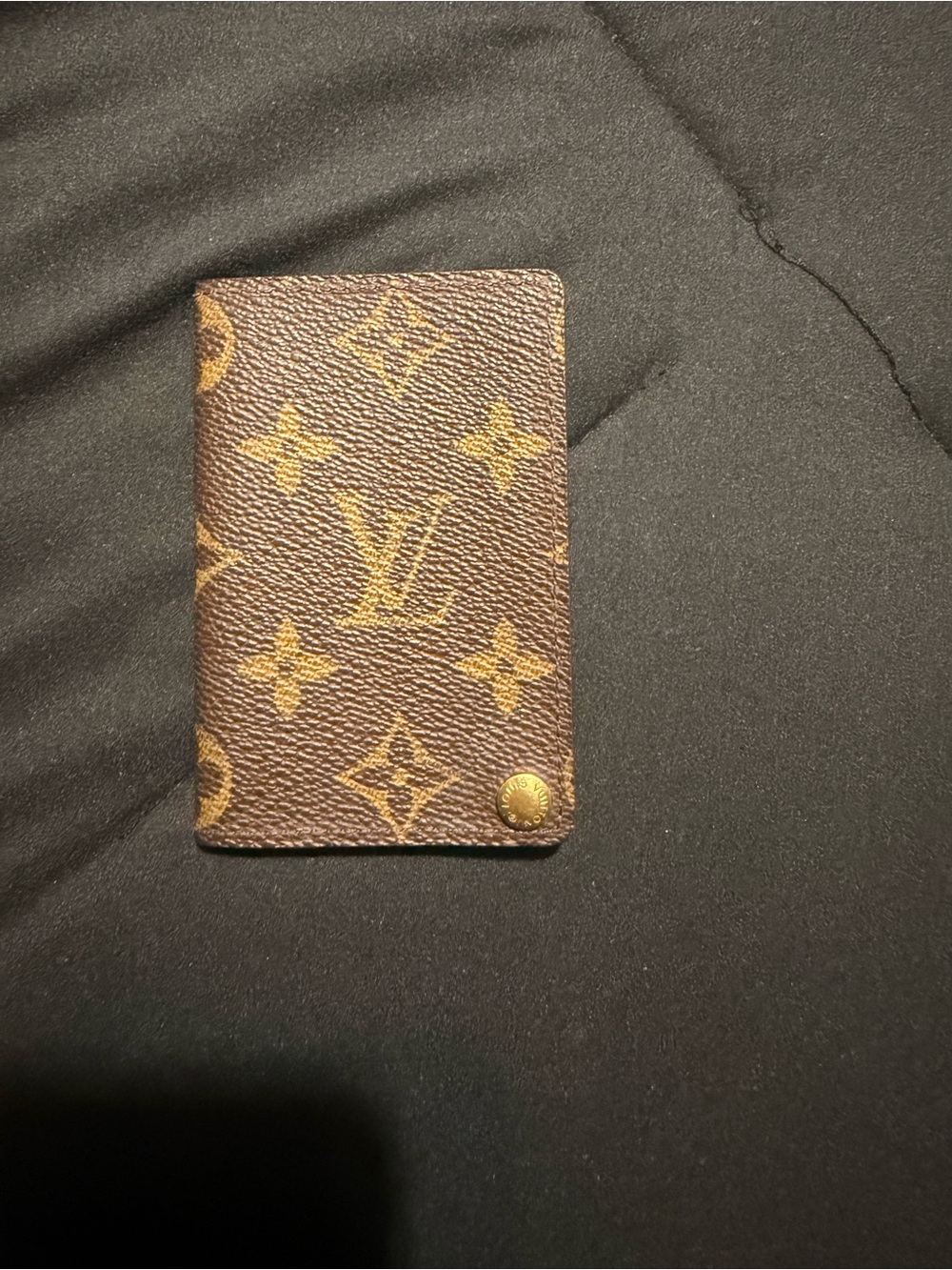 Louis Vuitton Tan Leather Small Wallet